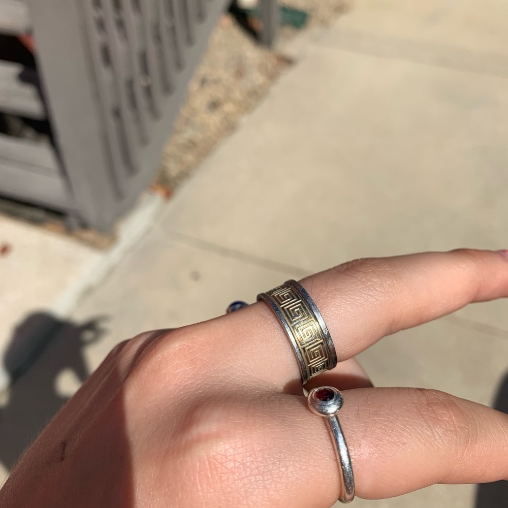 Versace band ring